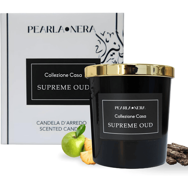 Scented Candles 7oz Soy Wax Candles for Home- Arabian Oudh Amber Rose Blossom - Meditation Aromatherapy Candle Gift Set- Relaxation Gifts for Women and Men- Upto 60 Hours