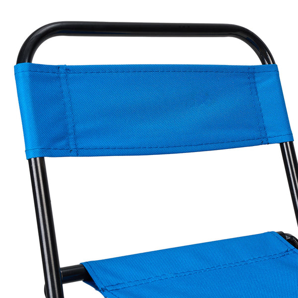 1PC Folding Chair with Storage, Foldable Fishing Seat Lightweight Chair, Portable Chair Home, Small/Large More Colors