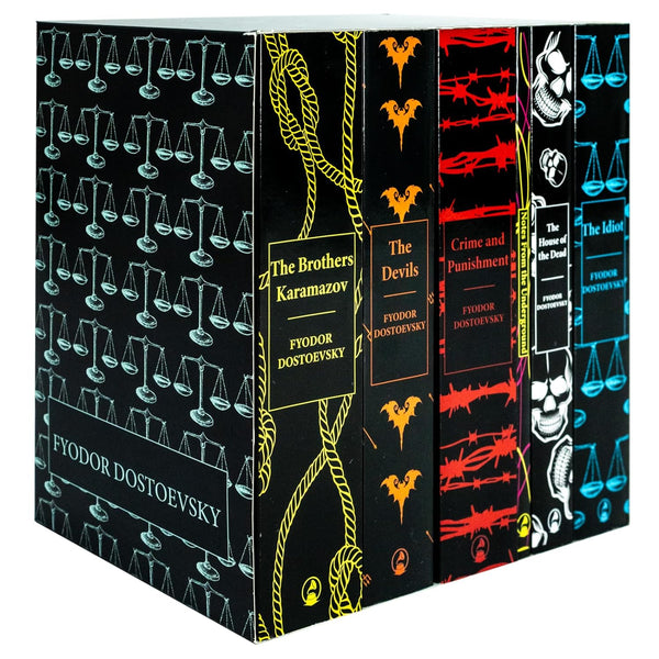 Complete Collection of Fyodor Dostoevsky 6 Books Set (Crime and Punishment, Notes From the Underground, The Brother Karamazov, The Devils, The House of the Dead, The Idiot)