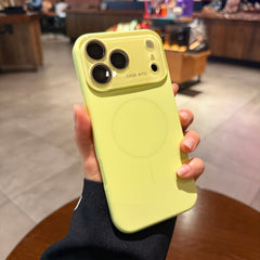 Phone Case - A Premium Minimalist Orange Magnetic Phone Case with Lens Protection, Fingerprint Resistance, And Wireless Charging Support, Designed for The for Iphone 17/16/15/14/13 Pro Max/Plus. This Stylish Business Phone Protector Features Precise