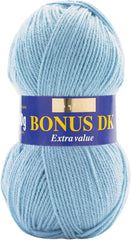 Sirdar Hayfield Bonus DK Double Knitting, White (961), 100G