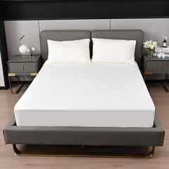 ELAFY Assorted Colour Surprise Fitted Sheet – Elasticated Polycotton, 25cm Extra Deep – Single, Double, King, Super King Luxury Premium