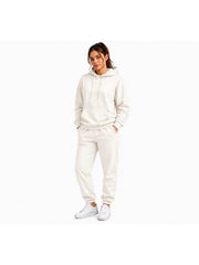 Women'S Outfit Two-Piece Set Featuring a Hooded Long-Sleeve Sweatshirt And Long Pants Solid Colour Knit Fabric Tracksuit, Regular Fit, Perfect Gift for Women, Daily & Outdoor Wear Large Pockets Matching For All Seasons S-XL