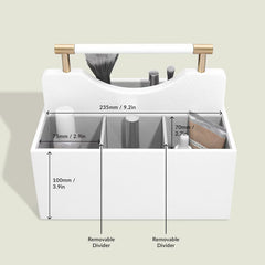 Stackers Classic Cosmetic Organiser in White