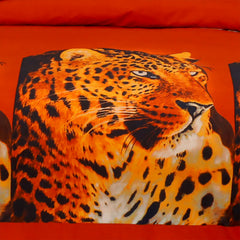 4pcs Printed Duvet Cover Set, Soft Comfortable Multi-design Printed Bedding Set, For Bedroom, Guest Room (1 Fitted sheet + 2 Pillowcases + Without Core) Trendy Design, Soft Fabric, Brushed Material, Lightweight
