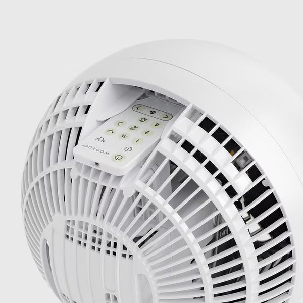 Iris Woozoo Air Circulator Fan with Remote, White