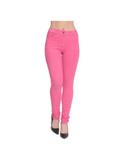 Women’s High-Waisted Stretch Jeans LOOK Jeggings Slim Fit Skinny Denim Trousers – Comfortable, Soft, Pull-On Elastic Waist Pants for Shaping Body Contour, Casual Everyday Wear, Lightweight, Breathable, Stretchy Jean Leggings, Fashion Essentials, Slimming