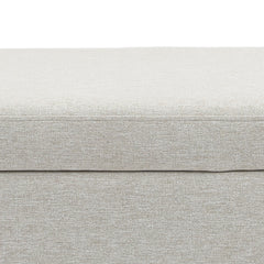 1pc Upholstered Bench Chiar With Storage Box, Padded Bench With Storage Space, Window Seat Bench, End of Bed Bench, Shoe Bench, Footstool With Wooden Legs For Hallway, Living Room, Bedroom, 153*46*54cm