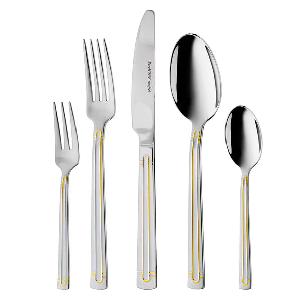 Berghoff Essentials Heritage Stainless Steel Cutlery Set, 72 Piece