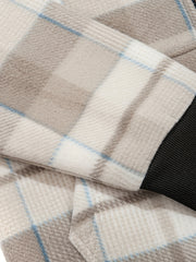 Men'S Heavyweight Fleece Hoodies Jacket - Full Zip Up Thick Sherpa Lined Flannel Plaid Shirt Jacket