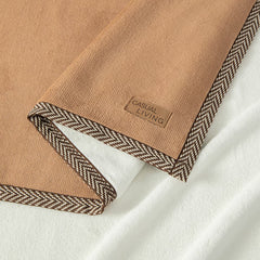Casual Living Luxe Plush Throw in Camel, 127 X 178 Cm