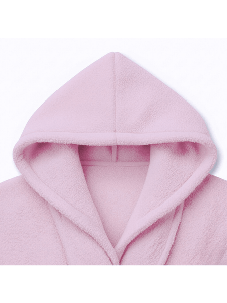 Luxury 100% Cotton Hooded Bathrobe | Soft Terry Towel Material Premium | One Size That Fits All Absorbent & Comfortable Robe for Men & Women Robe for Bathroom, Spa & Home