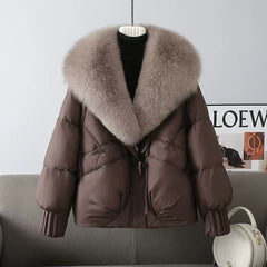 2025 Winter New Jacket Women's Short Thickened Coat Coat Fashionable Winter Coat Elegant Temperament Wear Coat Comfortable and Warm, Winter Jacket For Women, Women Winter Jacket, Jackets For Women Winter, Quilted Jacket, Jackets For Women  Winter Clothes
