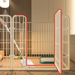 6 Panels Dog Pen | Pet Puppy Playpen Metal Exercise Play Fence for Indoor and Outdoor Use