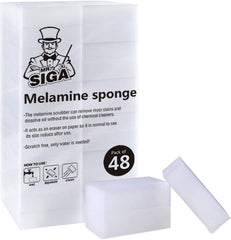 MR.SIGA Multi-Functional Eraser Sponge, Magic Cleaning Pads for Kitchen Household Cleaning, 12 Count, Size 4.7
