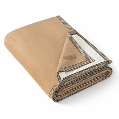 Casual Living Luxe Plush Throw in Camel, 127 X 178 Cm