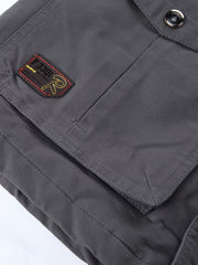 Men'S Thick Mid-Length Jacket with a Hood, Winter Parka for Warmth, Suitable for Outdoor Casual Wear, Featuring a Zip And Multiple Pockets, with a Removable Hat