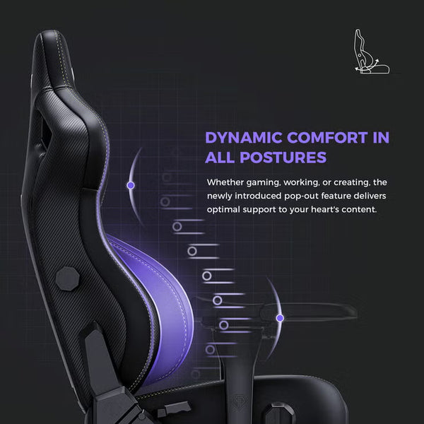Anda Seat Kaiser 4 Series Extra Large Gaming Chair, Black