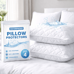 ELAFY Quilted Extra Deep Waterproof Quilted Mattress Protector Fitted Bed Sheet Cover Topper Bedding Fits Upto 30cm DEEP MATTRESS