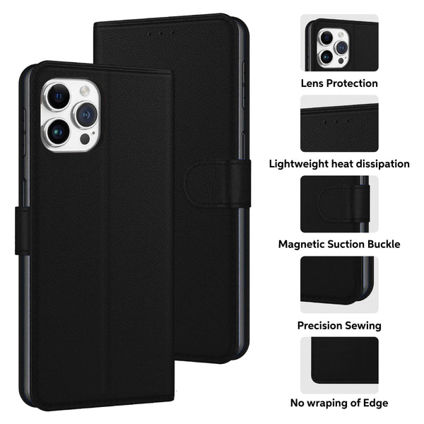 Luxury Case for iPhone 16 Pro Max Plus, 15 Pro Max Plus, 14 Pro Max Plus, 13 Pro Max mini, 12 Pro Max Mini, 11 Pro Max XS MAX XS X SE 8 Plus 7 Plus 6 6S PlusLeather Phone Case Cover, PU Faux Leather Wallet Book Folio Flip Magnetic Shockproof Case with Car