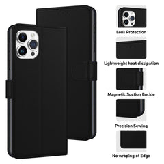 Luxury Case for iPhone 16 Pro Max Plus, 15 Pro Max Plus, 14 Pro Max Plus, 13 Pro Max mini, 12 Pro Max Mini, 11 Pro Max XS MAX XS X SE 8 Plus 7 Plus 6 6S PlusLeather Phone Case Cover, PU Faux Leather Wallet Book Folio Flip Magnetic Shockproof Case with Car