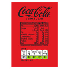 Coca Cola Zero Sugar, 30 X 330Ml