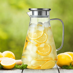 King Crystal Arka Glass Pitcher, 2L