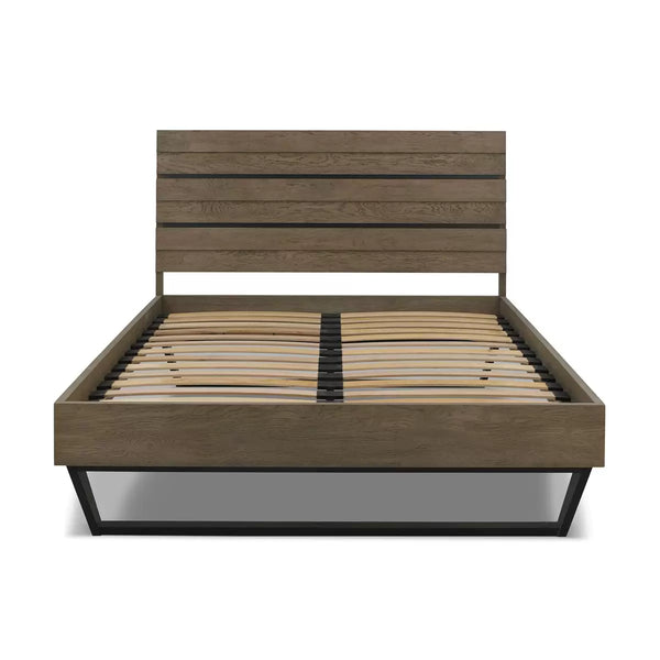 Bentley Designs Tivoli Weathered Oak Bed Frame, Double