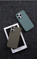 Phone Case - High-Quality Leather Case Designed for The for Iphone 17 Pro Max Featuring Magnetic Support, Also Compatible with The for Iphone 16 Pro, Providing a Sturdy Cover