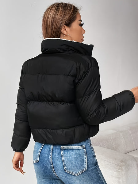 Women's Autumn/Winter Thickened -Lined Long Sleeve Padded Coat