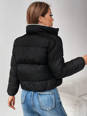 Women's Autumn/Winter Thickened -Lined Long Sleeve Padded Coat