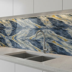 10/20/30/40 Pack Luxury Marble Effect Self-adhesive Floor Tiles 60x30cm, 2mm Thicken Vinyl Flooring Tiles Wall Stickers, Removable PVC Wall Decals, Suitable for Living Room, Bedroom, Kitchen Backsplashes, Bathroom, Office, Background Walls, Easy To Instal