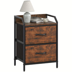 2 Drawers Bedside Table, Small Nightstand For Bedroom, Chest Of Drawers Bedroom, Storage Drawers For Living Room, Hallway