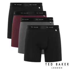 Ted Baker Men'S Boxer Shorts, 4 Pack in Navy