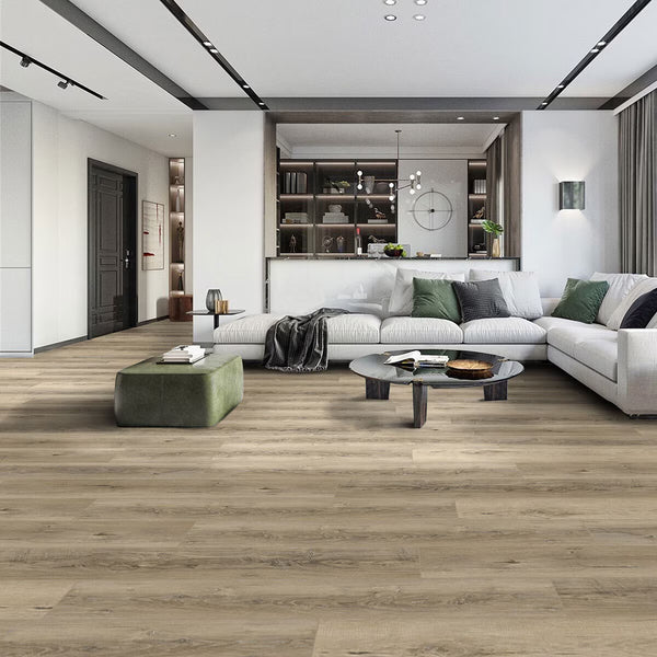 Golden Select Bristol Oak Rigid Core SPC Luxury Vinyl Flooring Planks with Foam Underlay - 1.33 M² per Pack