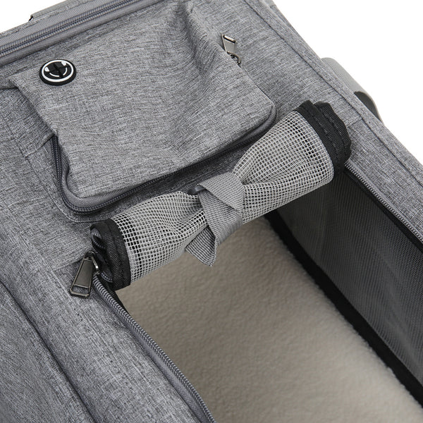 Large Pet Carrier Bag Portable Soft Fabric Fold Dog Cat Puppy Travel Bag in UK