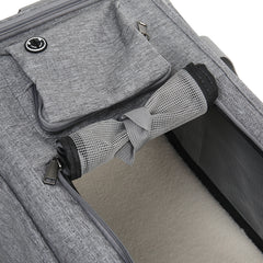 Large Pet Carrier Bag Portable Soft Fabric Fold Dog Cat Puppy Travel Bag in UK