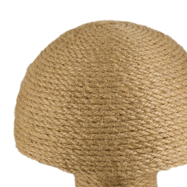Solid Wood Cat Scratch Pole Cat Turntable, Cat Spring Teasing Stick, Cat Scratch Board, Durable and Wear-resistant Cat Toys, Sisal Cat Climbing Frame, Bell Ball, Oval Mushroom Turntable