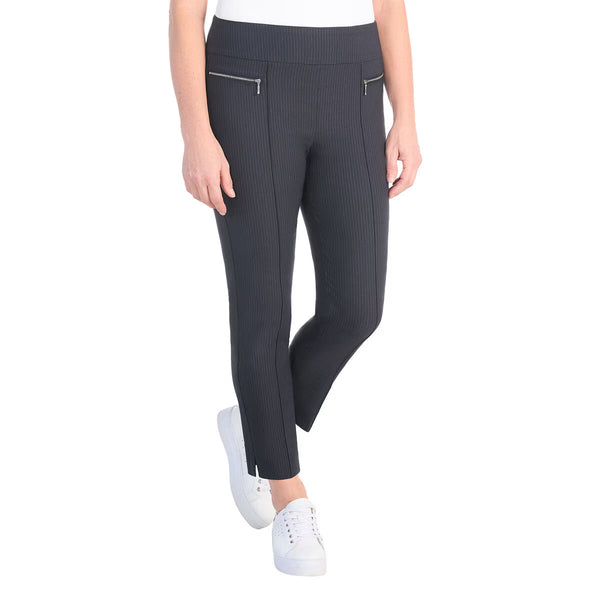 Hilary Radley Women'S Pull on Pant in Grey