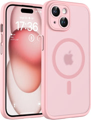 TOCOL Magnetic for Iphone 17 Pro Max Case 6.9-Inch, Compatible with Magsafe, Full Camera Protection, Built-In Magnetic Ring, Drop Protection Shockproof Translucent Matte Phone Cover