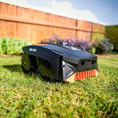 Yard Force MB400 Robotic Lawnmower with App Control and Cover – for Medium Size Gardens up to 400M²