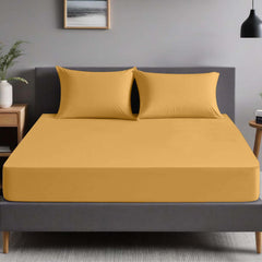 1pc Extra Deep Fitted Sheet, All seasons Bedding Ultra Soft Breathable Microfiber, Wrinkle-Free, Machine Washable, Hotel Quality All Sizes Available