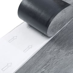 36-Piece Grey Wood Effect Vinyl Flooring Self-Adhesive Floor Planks, 5.0m² PVC Floor Tiles for Living Room, Bedroom, Kitchen, Office
