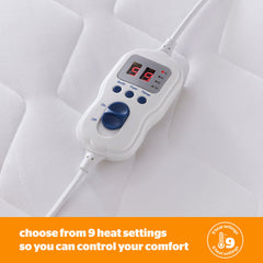 Silentnight Quilted Heated Mattress Topper in 3 Sizes