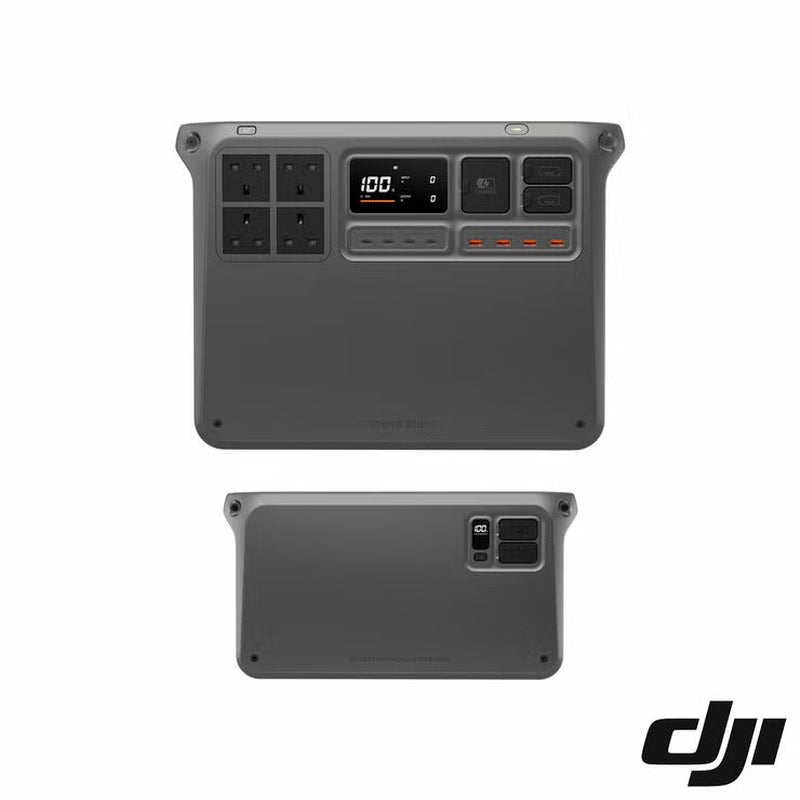 DJI Power 2000 Portable 2048Wh Power Station + 2048Wh Expansion Battery