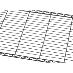 TRINITY 5 Tier Black Storage Bin Rack