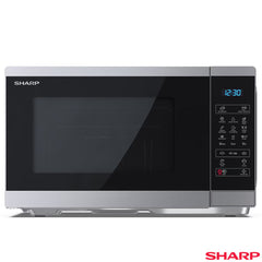 Sharp 25 Litre 900W Digital Microwave with 1000W Grill, YC-MG252AU-S