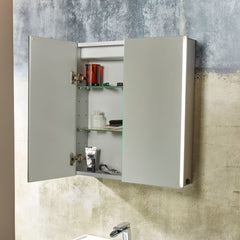 Tavistock Endure 2 Door Mirror Cabinet, 65 X 65 X 13.6 Cm