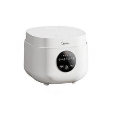 Midea Digital Rice Cooker - User-Friendly Smart Rice Cooker, 7 Preset Menus, 1.5mm Durable Non-Stick Pot, 1L Capacity (Cooks Up To 5.5 Cups of Rice), 605W, Preset Timer & Auto Warming with LED Touch Control