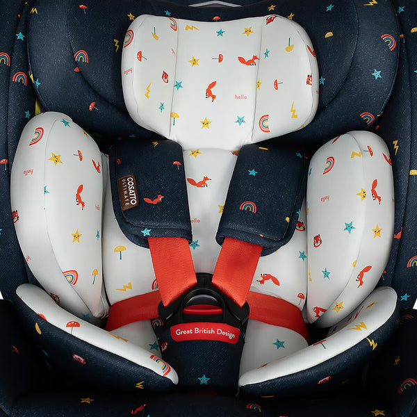 Cosatto All in All Extra I-Size 360 Car Seat, Doodle Days